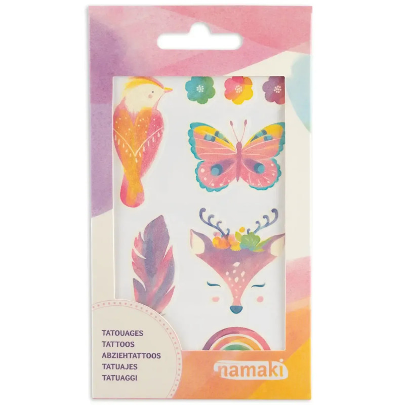 Tatuajes Infantiles – Hadas & Mariposas - Namaki