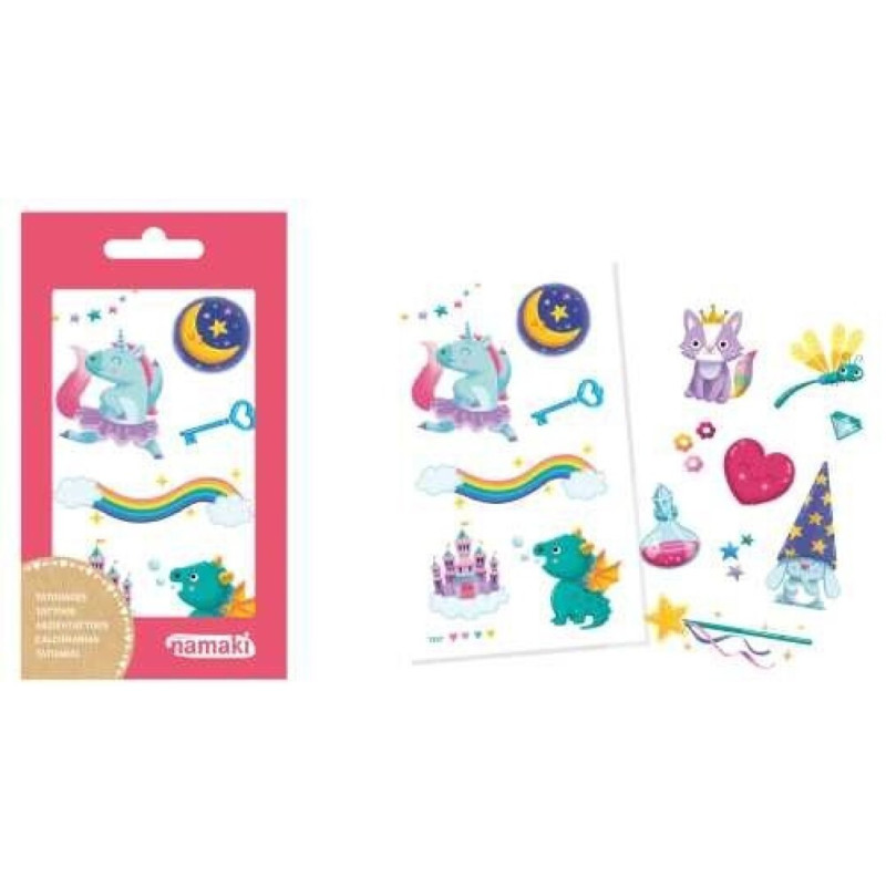 Tatuajes Infantiles – Mundi Encantado - Namaki