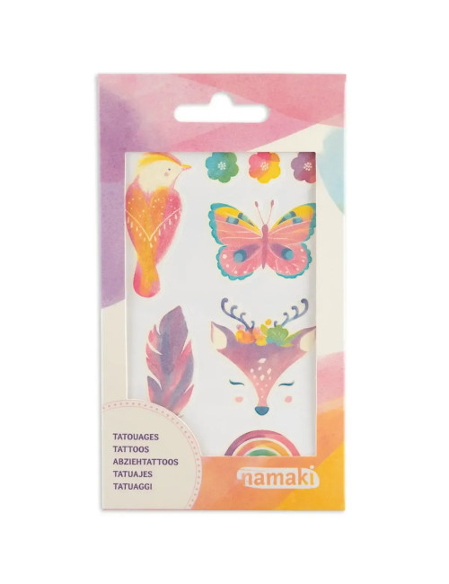 Tatuajes Infantiles – Hadas & Mariposas - Namaki