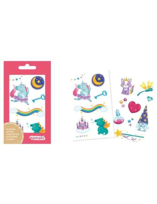 Tatuajes Infantiles – Mundi Encantado - Namaki