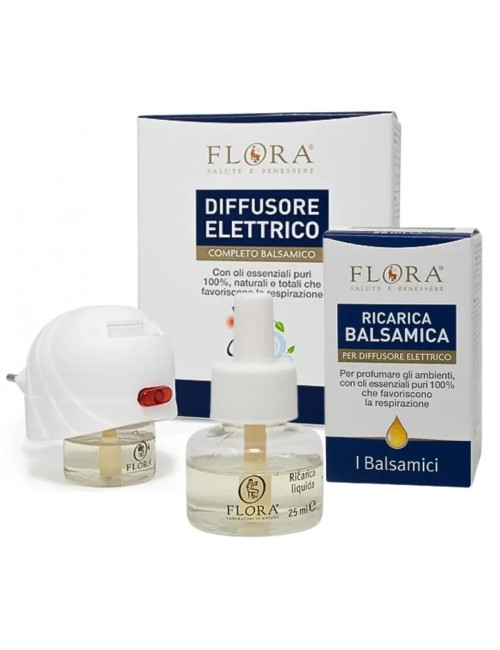 Pack Difusor Balsamico + 1 Recarga Flora.
