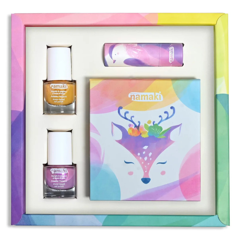 Caja Regalo Maquillaje Infantil 'Mi Reino Mágico' - Namaki - Set Completo