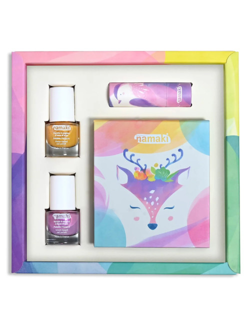 Caja Regalo Maquillaje Infantil 'Mi Reino Mágico' - Namaki - Set Completo | Natural y sin tóxicos