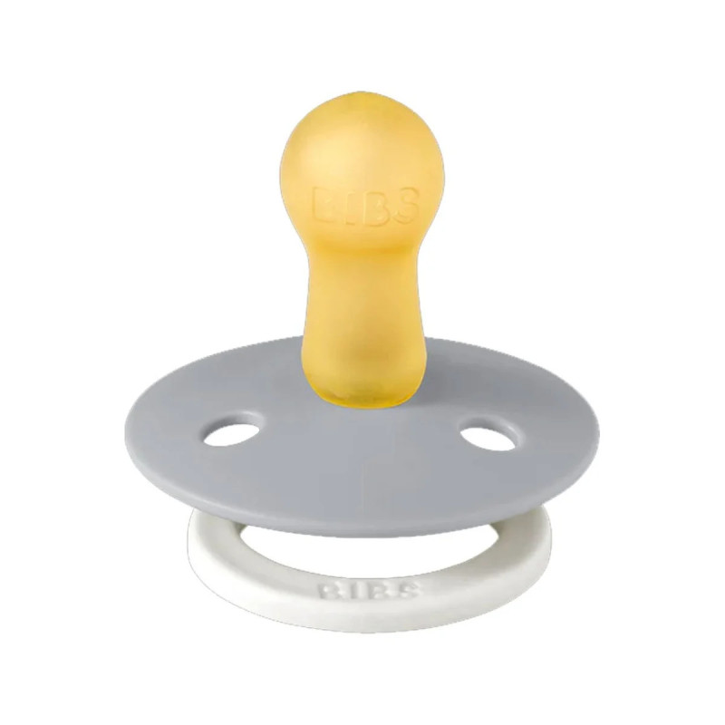 Pack Nocturno 2 Chupetes (brilla en la oscuridad) – Bibs – Sage / Cloud – 0-18M