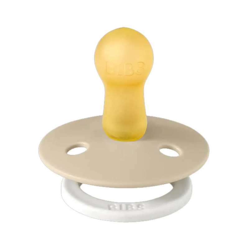 Pack 2 Chupetes Nocturnos (asa luminosa) – Bibs – Blush/Vainilla – 0-6M/ 18M