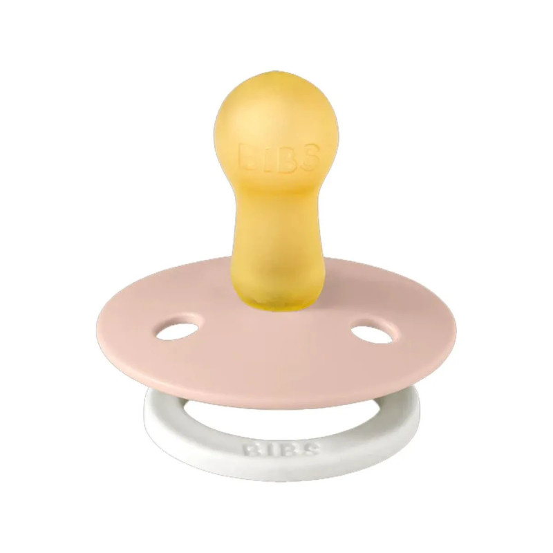 Pack 2 Chupetes Nocturnos (asa luminosa) – Bibs – Blush/Vainilla – 0-6M/ 18M