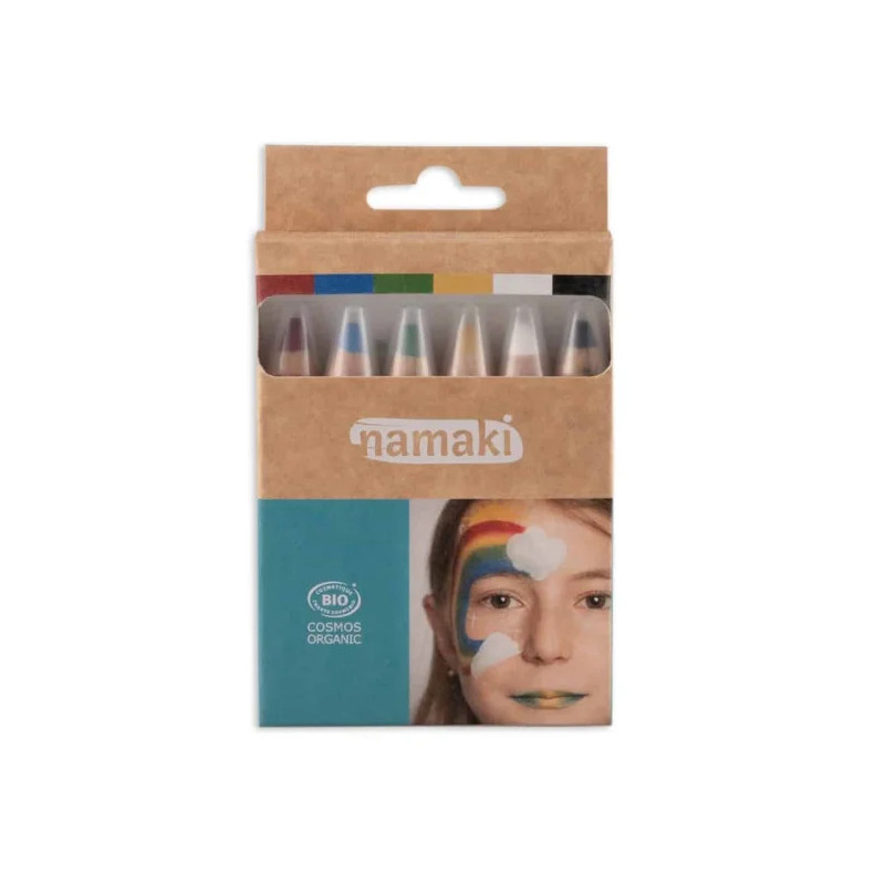 Kit de lapices Maquillaje Natural arcoiris - Namaki
