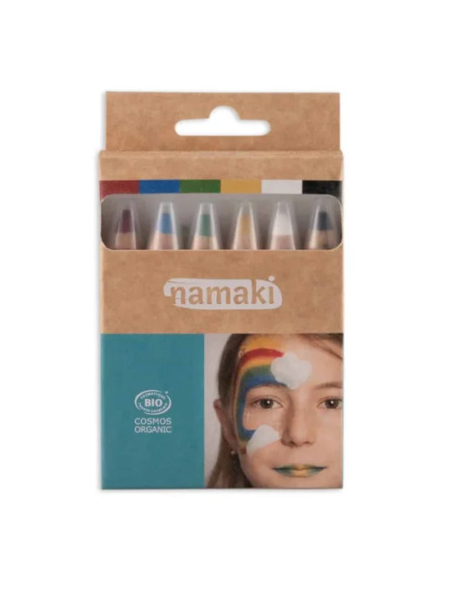 Kit de lapices Maquillaje Natural arcoiris - Namaki