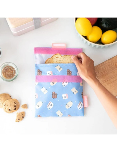 Porta Snack'n'Go Active Ecológico para Meriendas - Roll'eat - Sobre | Natural y sin tóxicos