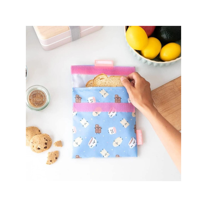 Porta Snack'n'Go Active Ecológico para Meriendas - Roll'eat - Sobre