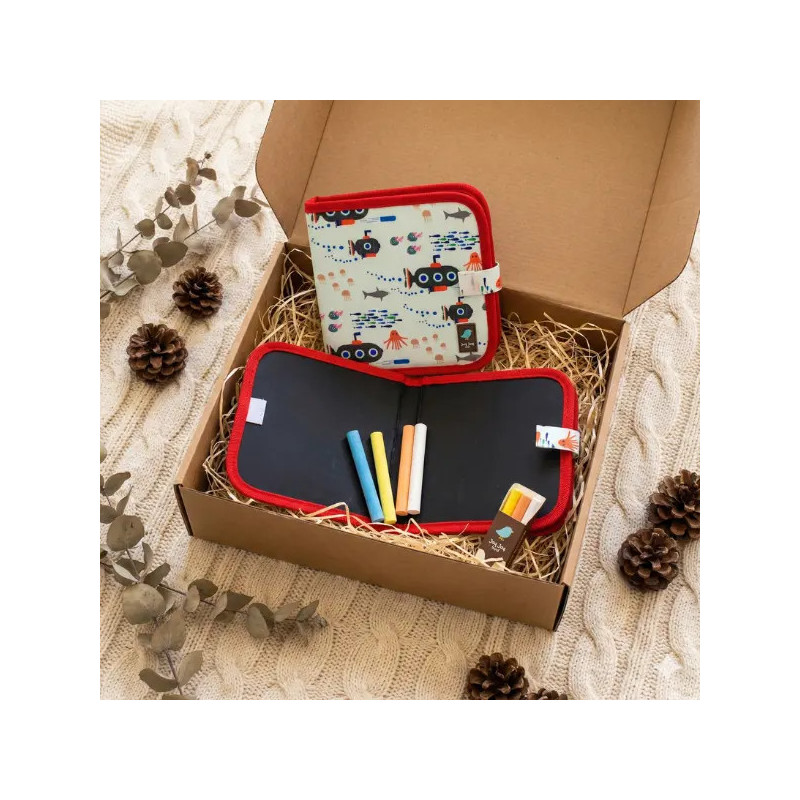 Libro Pizarra Creativo Infantil - Jaq Jaq Bird - 20x20cm