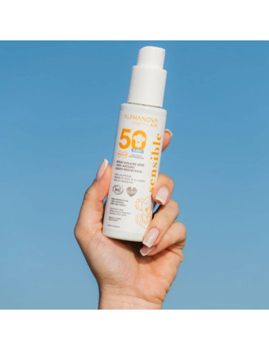 Protector Solar Infantil SPF 50+ - Alphanova - 125ml | Natural y sin tóxicos