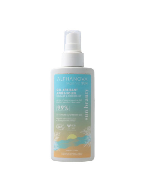 Aftersun Calmante y Refrescante - Alphanova - 125ml | Natural y sin tóxicos