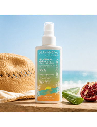 Aftersun Calmante y Refrescante - Alphanova - 125ml | Natural y sin tóxicos