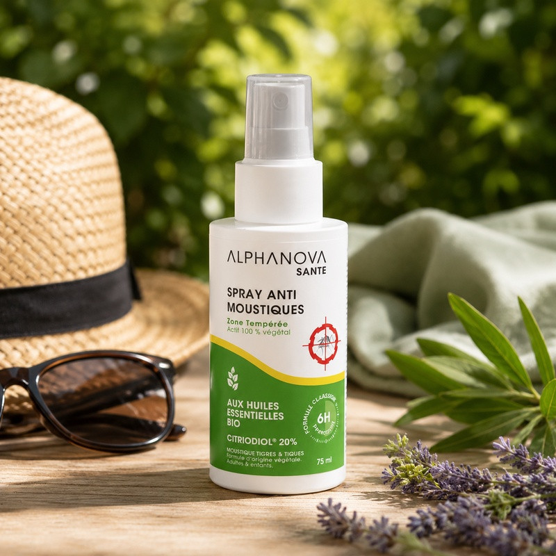 Spray Antimosquitos Natural Protección 6h - Alphanova - 75ml