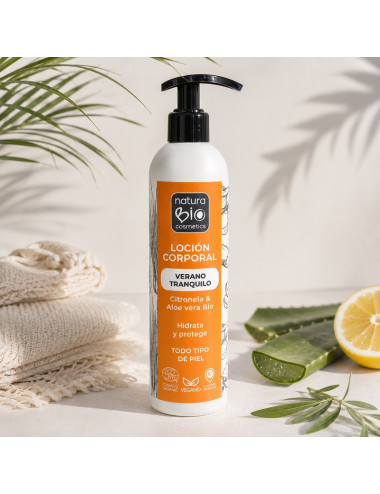 Loción Hidratante y Repelente Natural - Natura Bio - 250ml