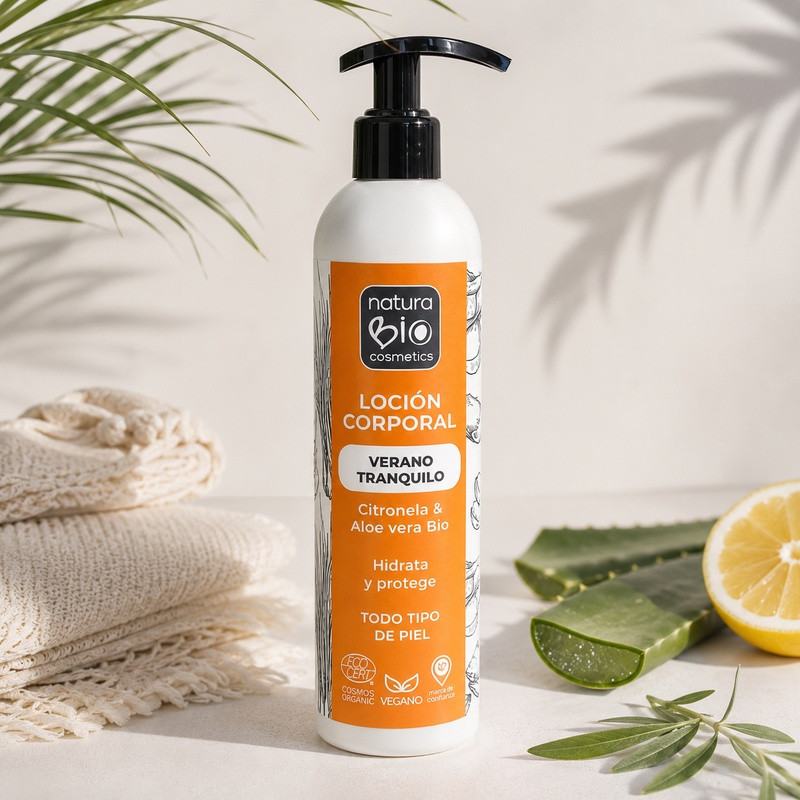 Loción Hidratante y Repelente Natural - Natura Bio - 250ml